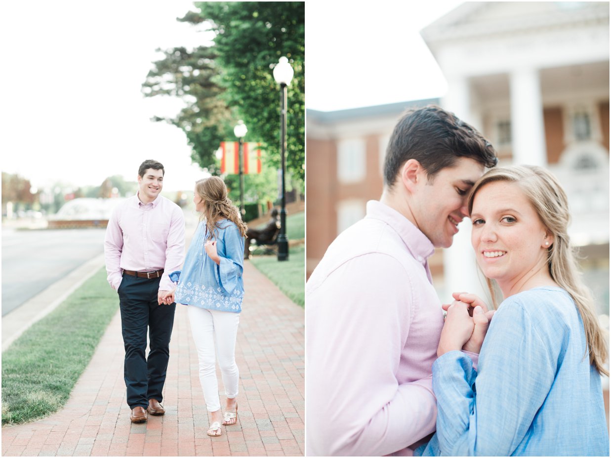 High Point engagement photography